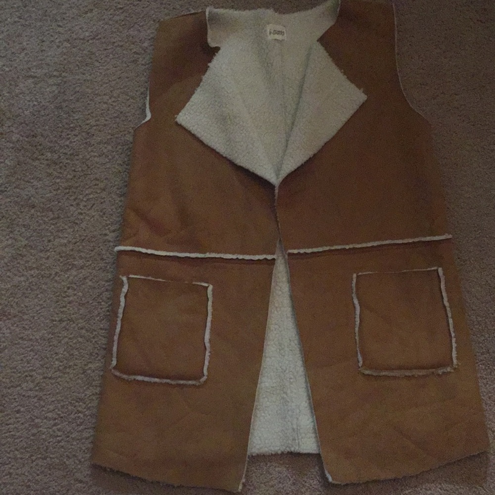 Sheep skin vest